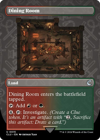 Dining Room (Borderless) (Ravnica: Clue Edition) Near Mint