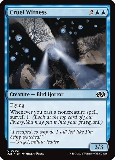Cruel Witness (Foundations Jumpstart) Near Mint