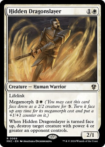 Hidden Dragonslayer (Commander: Murders at Karlov Manor) Near Mint