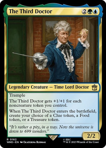The Third Doctor (Universes Beyond: Doctor Who) Near Mint