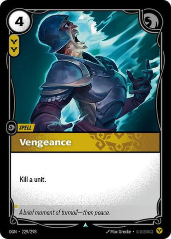 Vengeance (Origins) Near Mint