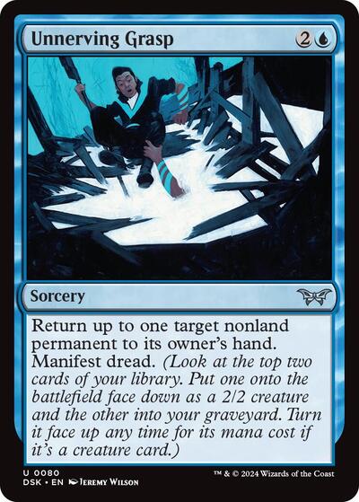Unnerving Grasp (Duskmourn: House of Horror) Near Mint Foil