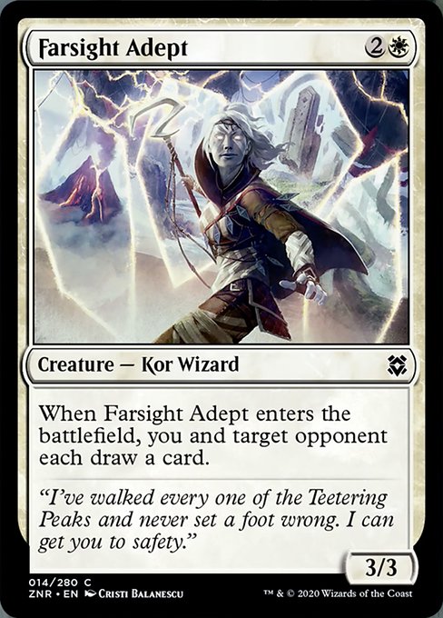 Farsight Adept (Zendikar Rising) Near Mint Foil