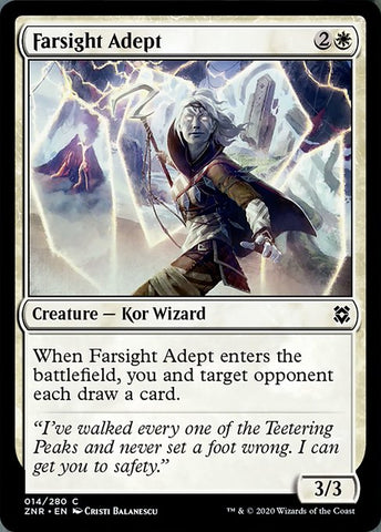 Farsight Adept (Zendikar Rising) Near Mint Foil