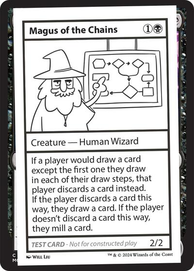 Magus of the Chains (Mystery Booster 2 Playtest Cards) Near Mint