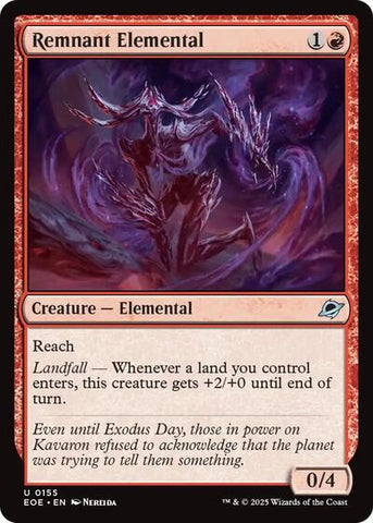 Remnant Elemental (Edge of Eternities) Near Mint