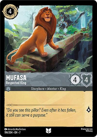 Mufasa - Respected King (Archazia's Island) Near Mint