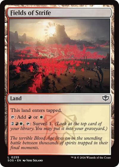 Fields of Strife (Secrets of Strixhaven) Near Mint