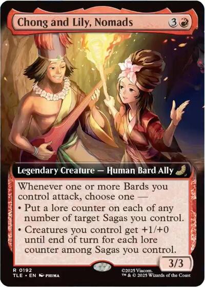 Chong and Lily, Nomads (Extended Art) (Avatar: The Last Airbender: Eternal-Legal) Near Mint