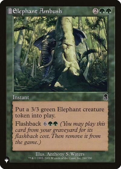 Elephant Ambush (The List) Near Mint