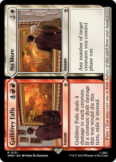 Gallifrey Falls / No More (Universes Beyond: Doctor Who) Near Mint
