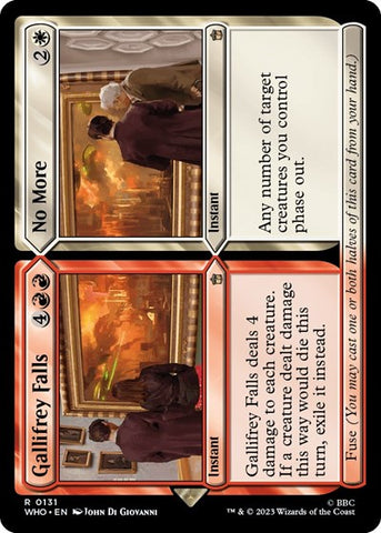 Gallifrey Falls / No More (Universes Beyond: Doctor Who) Near Mint