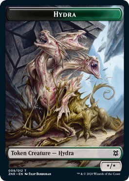 Hydra Token (Zendikar Rising) Near Mint