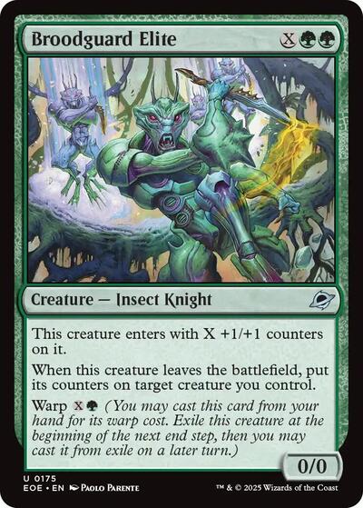 Broodguard Elite (Edge of Eternities) Near Mint Foil