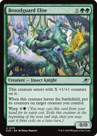 Broodguard Elite (Edge of Eternities) Near Mint Foil