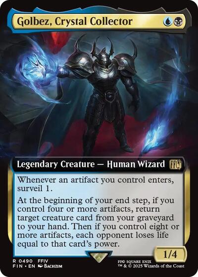 Golbez, Crystal Collector (Extended Art) (Universes Beyond: FINAL FANTASY) Near Mint