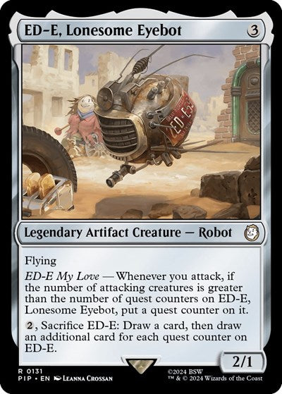 ED-E, Lonesome Eyebot (Universes Beyond: Fallout) Near Mint