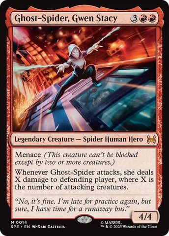 Ghost-Spider, Gwen Stacy (Marvel's Spider-Man: Eternal-Legal) Near Mint Foil
