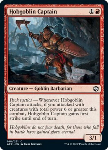 Hobgoblin Captain (Adventures in the Forgotten Realms) Near Mint