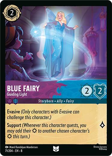 Blue Fairy - Guiding Light (Reign of Jafar) Near Mint