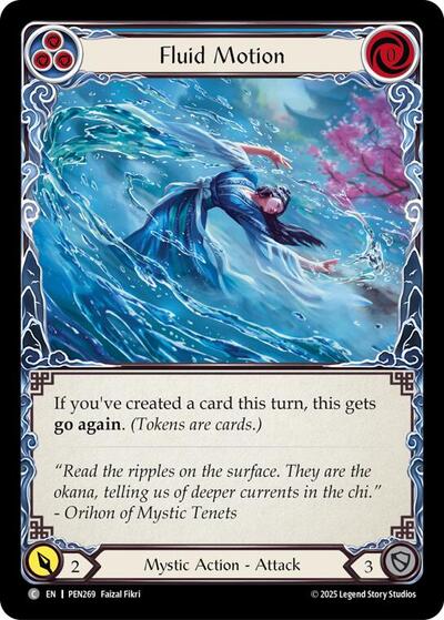 Fluid Motion (Blue) (Compendium of Rathe) Near Mint
