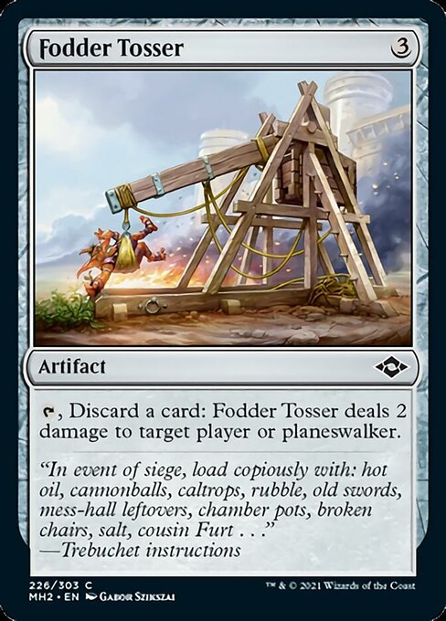 Fodder Tosser (Modern Horizons 2) Near Mint Foil
