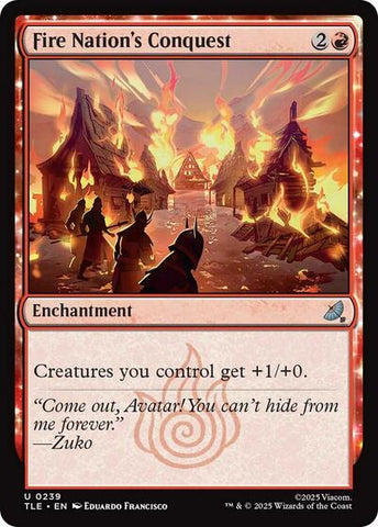 Fire Nation's Conquest (Avatar: The Last Airbender: Eternal-Legal) Near Mint Foil