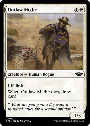 Outlaw Medic (Outlaws of Thunder Junction) Near Mint Foil