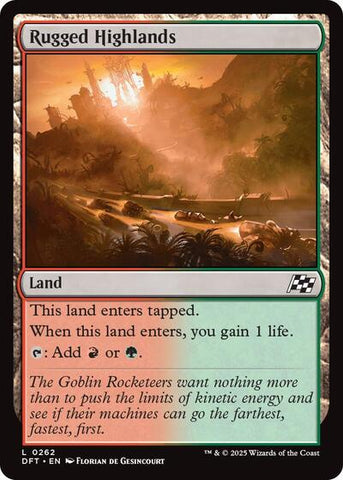 Rugged highlands (Aetherdrift) Near Mint Foil