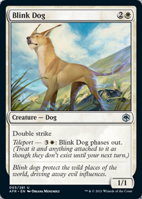 Blink Dog (Adventures in the Forgotten Realms) Near Mint