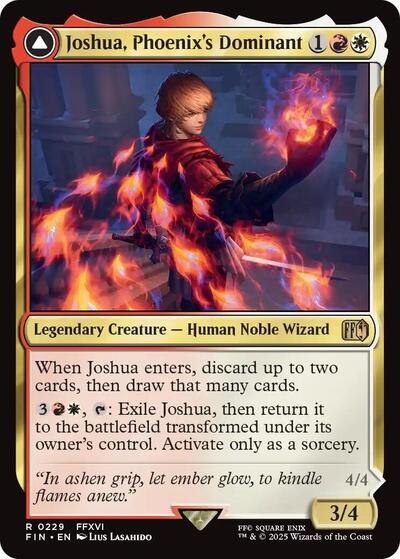 Joshua, Phoenix's Dominant (Universes Beyond: FINAL FANTASY: Through the Ages) Near Mint