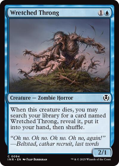 Wretched Throng (Innistrad Remastered) Near Mint Foil