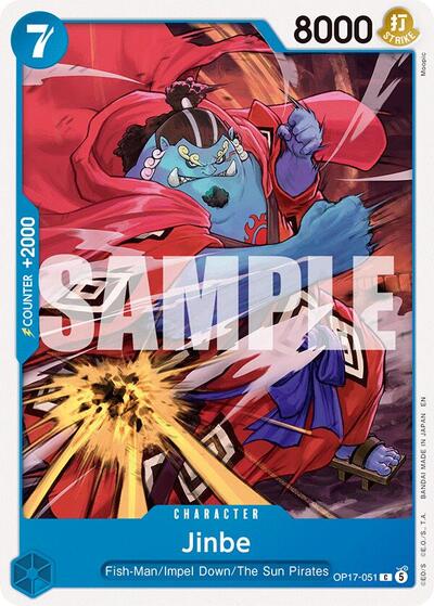 Jinbe (051) (The World's Strongest Warriors) Near Mint