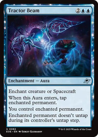 Tractor Beam (Edge of Eternities) Near Mint Foil