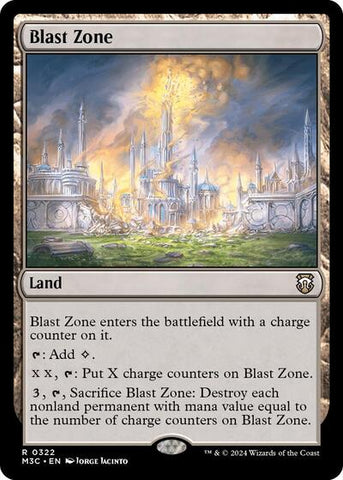 Blast Zone (Commander: Modern Horizons 3) Near Mint