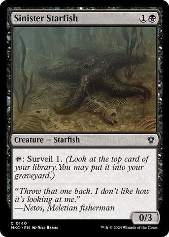 Sinister Starfish (Commander: Murders at Karlov Manor) Near Mint