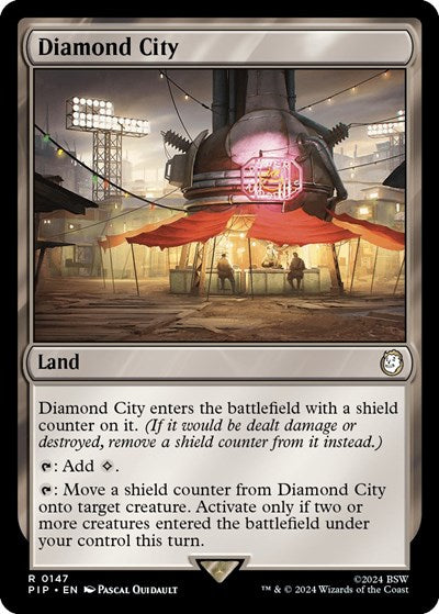 Diamond City (Universes Beyond: Fallout) Near Mint Foil