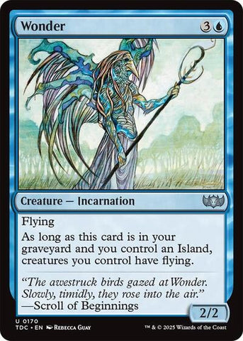 Wonder (Commander: Tarkir: Dragonstorm) Near Mint