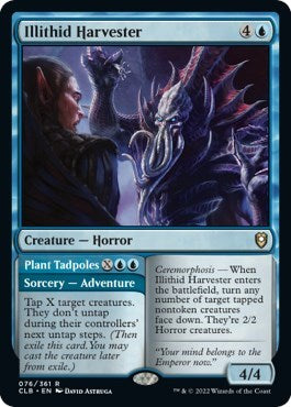 Illithid Harvester (Commander Legends: Battle for Baldur's Gate) Near Mint