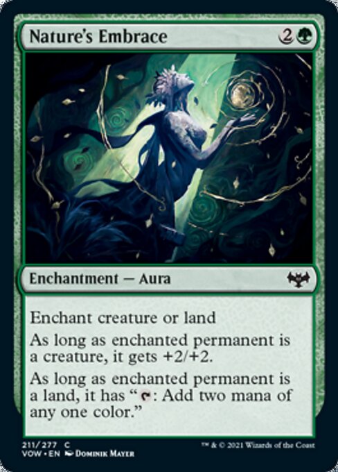 Nature's Embrace (Innistrad: Crimson Vow) Near Mint