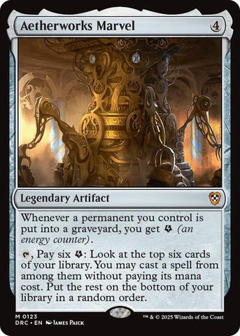 Aetherworks Marvel (Commander: Aetherdrift) Near Mint