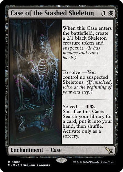 Case of the Stashed Skeleton (Murders at Karlov Manor) Near Mint