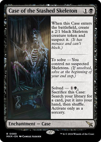 Case of the Stashed Skeleton (Murders at Karlov Manor) Near Mint