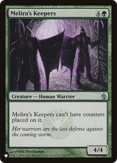 Melira's Keepers (The List) Near Mint