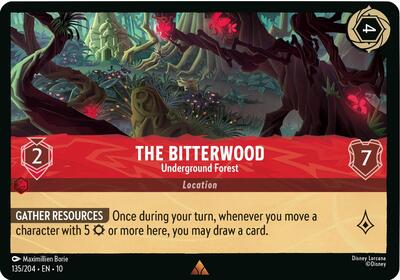 The Bitterwood - Underground Forest (Whispers in the Well) Near Mint
