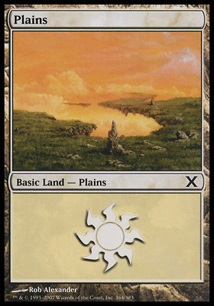 Plains (364) (10th Edition) Near Mint Foil