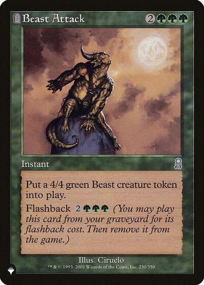 Beast Attack (The List) Near Mint