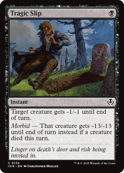 Tragic Slip (Innistrad Remastered) Near Mint Foil