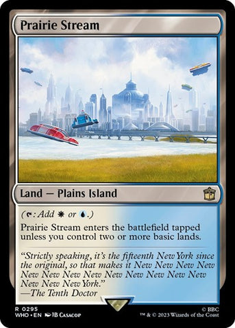 Prairie Stream (Universes Beyond: Doctor Who) Near Mint