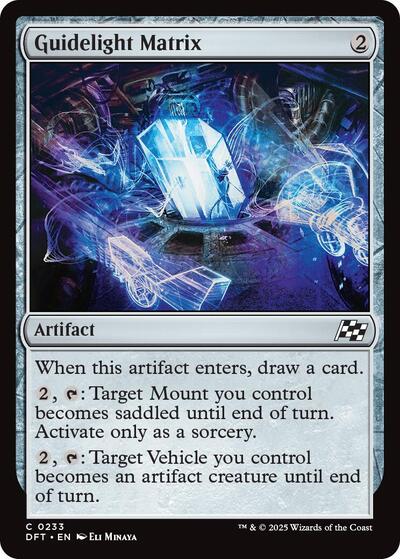 Guidelight Matrix (Aetherdrift) Near Mint Foil